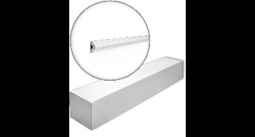 NMC WL7-box WALLSTYL Noel Marquet 1 doos 50 stukken Wandlijst modern design wit | 100 m