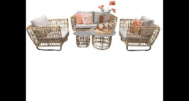 Ashley Castro Sofa Loungeset - Bamboo