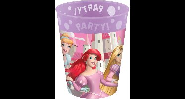 Disney Princess Beker - 250 ml - Feestbeker - 1 stuk - Voor verjaardagen en feestjes