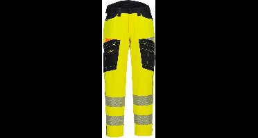 Portwest DX4 Hi-Vis Service Broek DX453 - Geel/Zwart - 46
