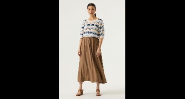 GARCIA Dames Effen Rok Bruin