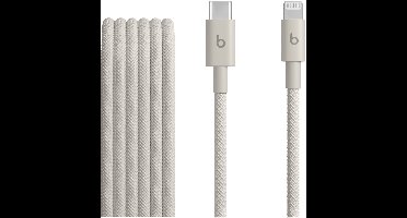 Beats Geweven USB-C naar geschikt voor Lightning kabel - 1,5 meter - Surge Stone