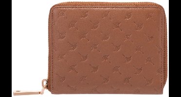 Joop! Leggero Stampa Nisa Portemonnee RFID-bescherming Leder 13 cm - Dames - Horizontaal - cognac