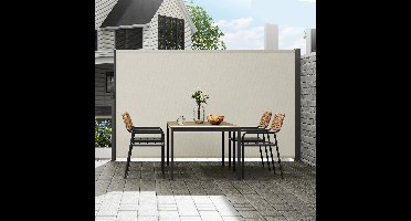 Windscherm - Windscherm Uittrekbaar - Zijluifel – Luifel - Luifel Zonnescherm - Intrekbare Zijluifel - 180X300cm - Waterdicht - Buitenscherm - Voor Achtertuin - Beige
