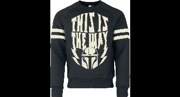 Star Wars The Mandalorian - This Is The Way Heren Sweatshirts - zwart - S