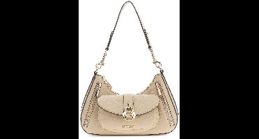 GUESS schoudertas Jessa Shoulder Bag Taupe beige