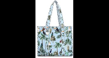 Tamaris Kirsti Cityshopper Lightblue veelkleurig