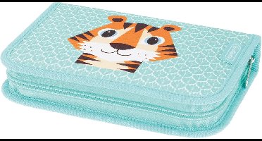 Herlitz - Piórnik Serie - Pioenik met 31 Onderdelen - Tijgerontwerp