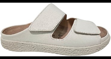 Hartjes 122.1221/10 02.00 H Slippers Wit Leer Dames - Wit - 37