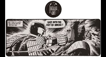 FaNaTtik 2000 AD Desk Pad & Coaster Set Judge Dredd Stationery