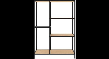 Open Kast Rechthoek - 5 vakken - Geen Deuren - 70x35x112cm