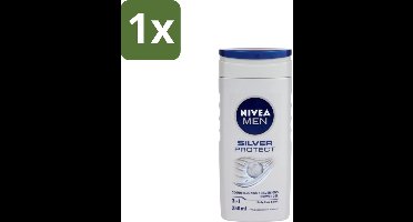 Nivea Men – Douchegel – Silver Protect – 250 ml - 1 stuk