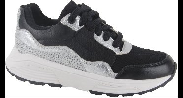 Xsensible Golden Gate Lady Sneakers - Leer - Dames - Zwart - Maat 42