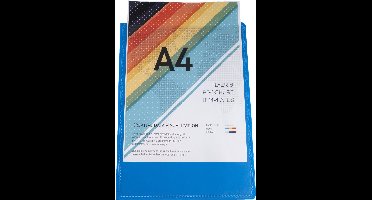 Exacompta 8x Kreacover® Personaliseerbare showalbums PP met vaste rug - 60 tassen - 120 zichten - A4 - Geassorteerd - 5660E