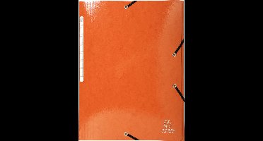 Exacompta 25x IDERAMA® Elastomap 3 kleppen Maxi Capacity 425gm2 A4 - Oranje - 55836E