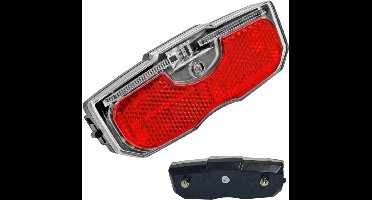 2K YG-WD430 Serie - LED Fietslamp - Bagagedrager - Rood LED - Inclusief Batterijen