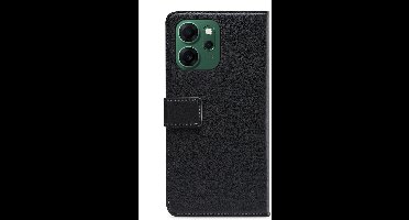 Mobilize Telefoonhoesje geschikt voor OPPO Reno 14F Hoesje | Mobilize Classic Gelly Wallet Bookcase Portemonnee | Pasjeshouder voor 2 Pasjes | Telefoonhoesje voor Pinpas / OV Kaart / Rijbewijs - Zwart
