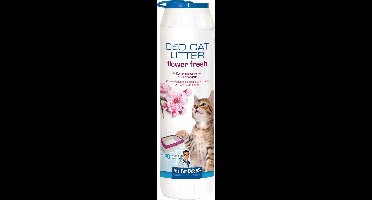 The Pet Doctor Kattenbak Verfrisser Flower Fresh 750 g - Deo Kattenbak - Geur Neutralisator - Fris Bloemengeur