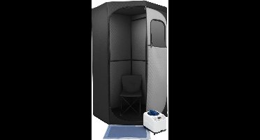 Draagbare Stoomsauna – Mobiele Sauna – Thuissauna – Stoomtent – Wellness Tentje – 1350W Stoomgenerator – 9 Temperatuurniveaus Met Timer