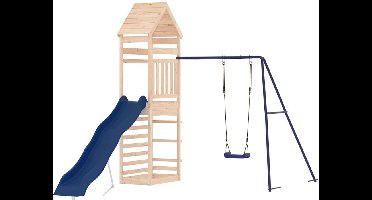 vidaXL - Speelhuis - massief - grenenhout