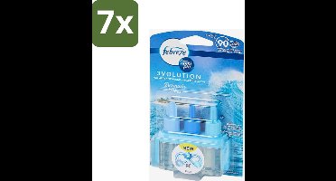 Ambi Pur 3volution - Bermuda Vibes Navulling - Luchtverfrisser - 20 ml - Bulkverpakking - 7 stuks