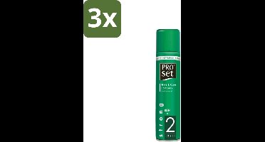 Proset Haarspray Sterk 300 ml - Bulkverpakking - 3 stuks