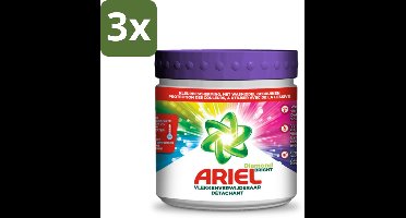 Ariel Vlekverwijderaar Diamond Bright Gekleurde Was 500 gr - Bulkverpakking - 3 stuks
