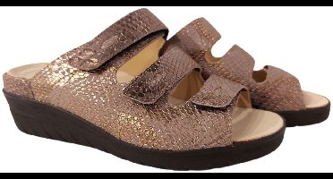 Durea Slipper 7369 047 1423 Taupe Wijdte J
