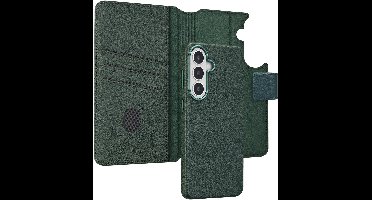 Accezz Hoesje - Geschikt voor Samsung Galaxy S26 Plus - Leather Bookcase 2-in-1 met Magnetische Ring - Cedar Green