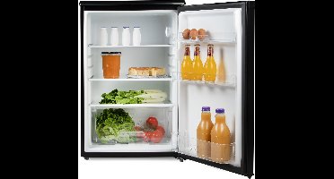 PRIMO PR198FR Koelkast Tafelmodel - Kleine Koelkast - 131L - 35 dB Stil - Energielabel C - Zwart