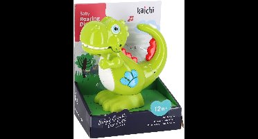 KiddyGo baby dino zaklamp speelgoed met muziek en geluidseffecten.
