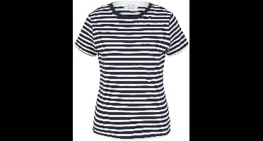 Tom Tailor Modern Stripe T-shirt Grijs M Vrouw