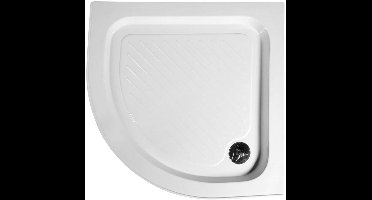 Aqualine Douchebakken - Douchebak, zelfdragend, 90x90x15 cm, wit BTTR90