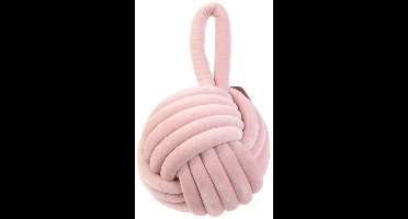Home deco factory deurstop knoop - roze - 1,15 kg - deurstopper