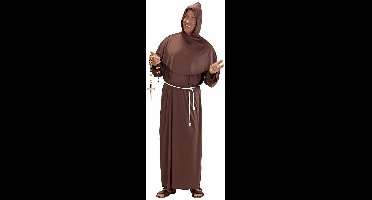 Pater kostuum Bruin