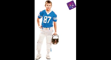 Rugby Kostuum Kind Blauw - 5-6 Jaar