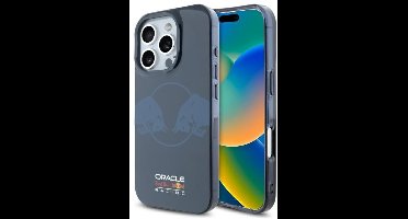 Red Bull Hardcase Hoesje Voor Iphone 16 Pro 6.3 Voor Magsafe Two Bulls Iml