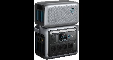 Anker SOLIX C1000 Extension Battery - 1056Wh(Black) - Portable powerstation - Backup stroomuitval - Camping - Outdoor