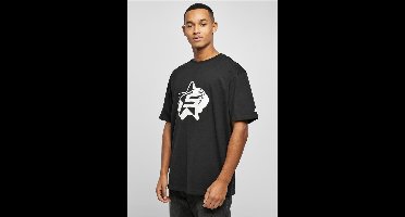 Starter Black Label - Shooting Star Oversize Heren T-shirt - M - Zwart