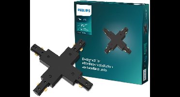 Philips EasyLink - Connector - X-vormige connector - Zwart - Railverlichting