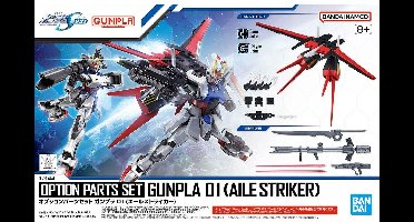 Verzamelfiguur Bandai HG 1/144 OPTION PARTS SET GUNPLA 01 (AILE STRIKER) Plastic Animatie en anime