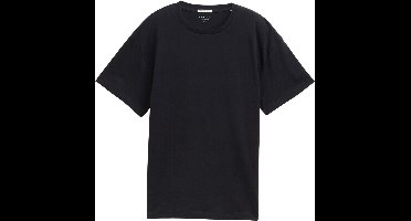 Tom Tailor - T-shirt met print - Maat 128 - heavy black
