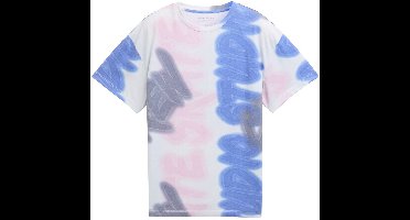 Tom Tailor Oversized T-shirt met all-over print