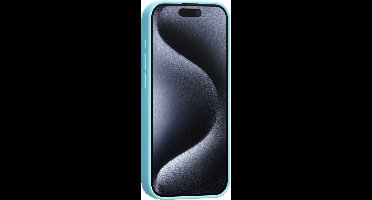 TUNIQ telefoonhoesje voor Apple iPhone 15 Pro - Backcover - Koraalblauw