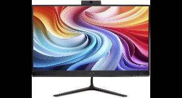 Acer Aspire C24-BI5416 NL Intel® Core™ i5 i5-1334U 61 cm (24") 1920 x 1080 Pixels Alles-in-één-pc 16 GB DDR4-SDRAM 1 TB SSD Windows 11 Home Wi-Fi 6 (802.11ax) Zwart