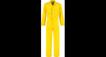 Top Rock Overal OVPK6535-007 drukknoop poly/katoen - Geel - 50