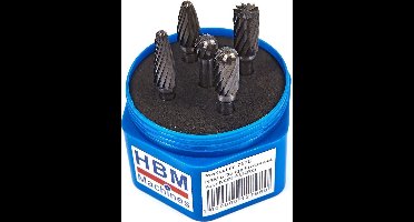 HBM 5 Delige Volhardmetalen Widia Frezenset voor NON-FERRO