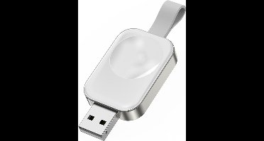 MMOBIEL Draadloze Oplader voor Apple Watch – Compacte USB-A Wireless Charger voor elke Apple iWatch Series – Magnetische Snellader – Sleutelhanger Reislader - iWatch Oplader