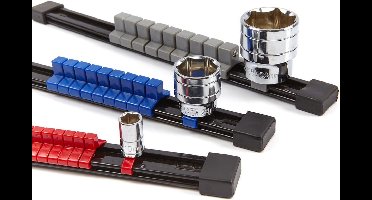 HBM 3 Delige Doppenrailset voor ¼” – 3/8” en ½” Dopsleutels