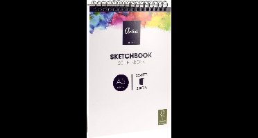 Schetsboek A5-formaat, 25 Vellen